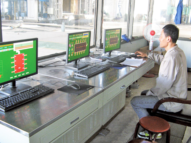 全自动加热炉、正火炉操作室